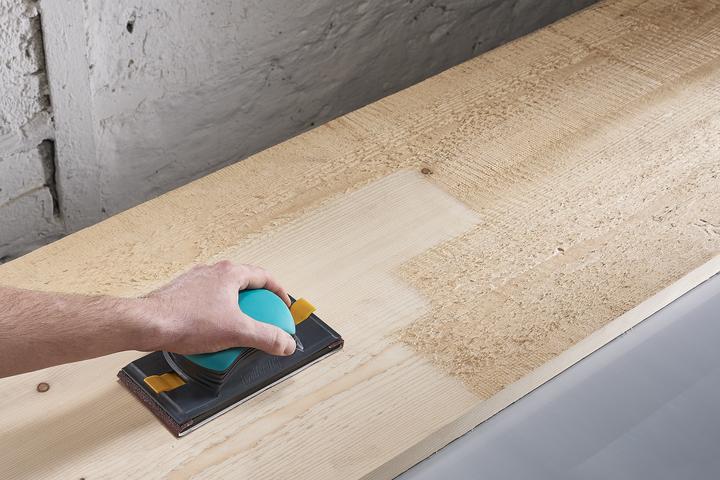 Productafbeelding wolfcraft wolfcraft 1 rol schuurpapier Kor. K180, 5mx93mm (180)
