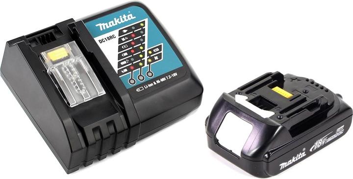 Produktbild Makita DHR 171 RY1J 18V 2-stufig Brushless Akku Bohrhammer SDS Plus + 1x Akku 1,5Ah + Ladegerät (Akkubetrieb)