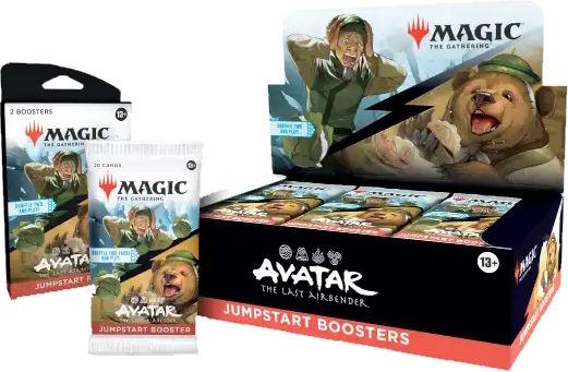 Produktbild Magic the Gathering Avatar: The Last Airbender présentoir boosters Jumpstart (24) *ANGLAIS* (Englisch, Booster Display)