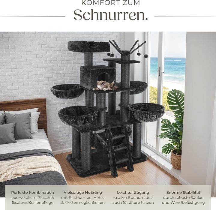 Produktbild tectake Gismo (195 cm, Black)