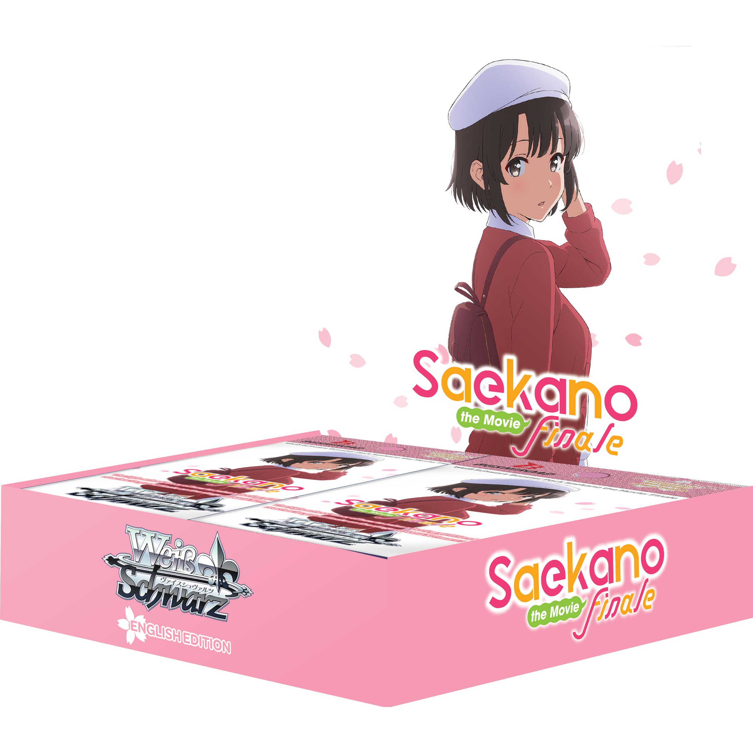 Weiss Schwarz - Saekano the Movie: Finale Booster Display (16 Packs) - EN (Inglese, Display del booster)