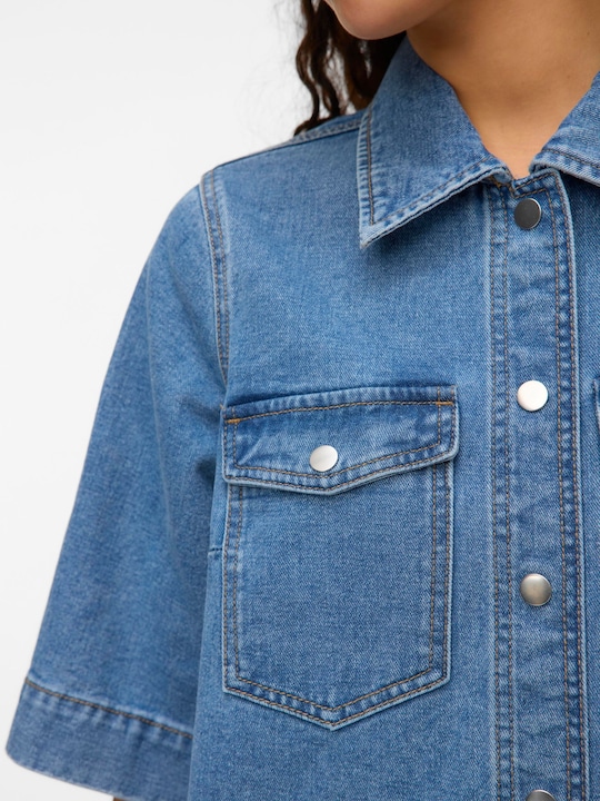 Immagine prodotto Vero Moda VMFENJA Kurzes Kleid Jeanskleid (M)