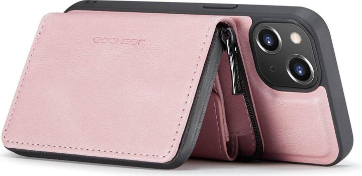 Actual product image Cover-Discount iPhone 14 - Case with Credit Cards Case pink (Apple iPhone 14)