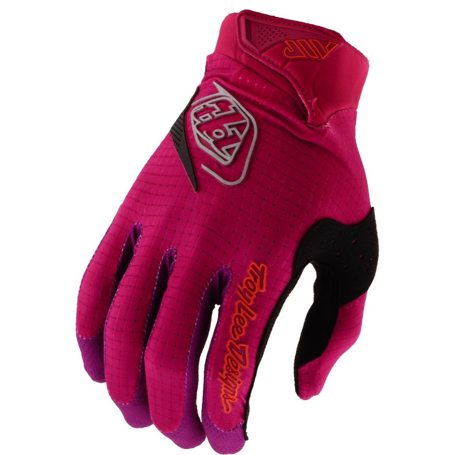 Troy Lee Designs, Uomini, Guanti, Air Handschuh, Mono, light fuchsia, XXL, Pink, Nero, Viola, (XXL)