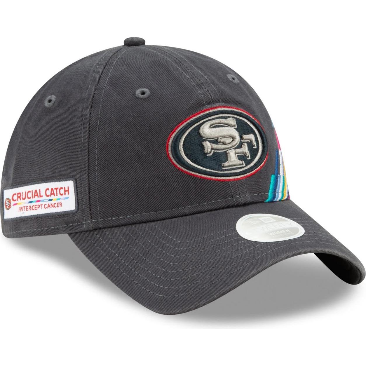 Thumbnail - New Era, Damen, Cap, 9Forty Crucial Catch San Francisco 49Ers, Grau