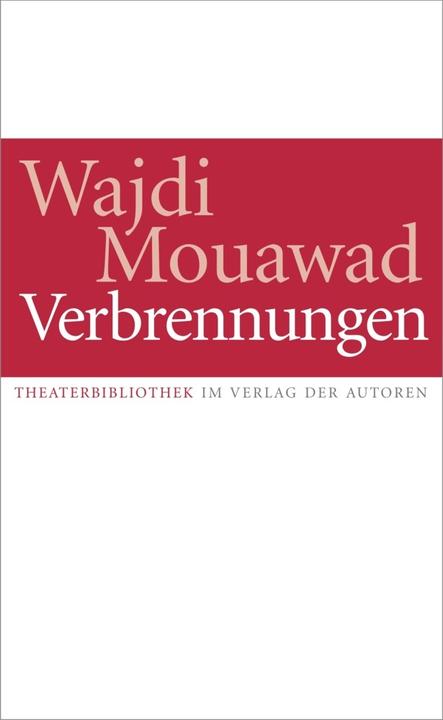 Produktbild Verbrennungen (Deutsch, Uli Menke, Wajdi Mouawad, 2007)