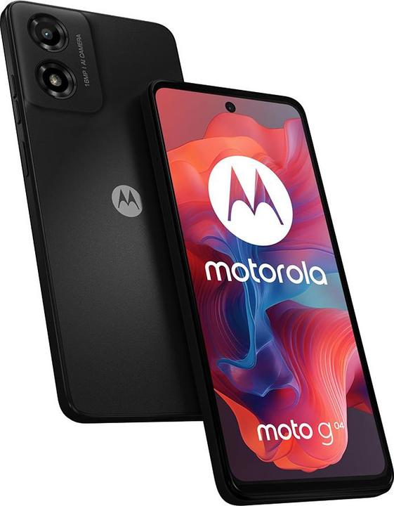 Produktbild Moto Moto G04 (64 GB, Concord Black, 6.56", Dual SIM, 4G)