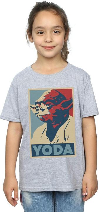 Immagine prodotto Star Wars Yoda Poster Maglietta Ragazze (128)