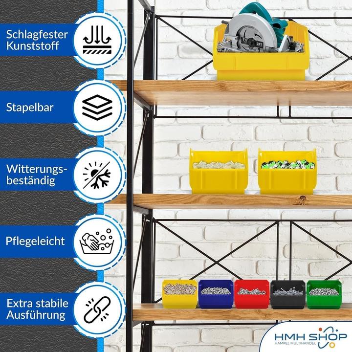 Produktbild 8er Set Stapelboxen (20.90 cm, 8x)