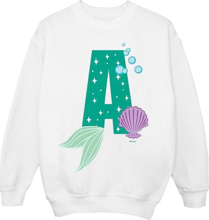 Actual product image Disney Mens Alphabet A Is For Ariel Sweatshirt (3XL)