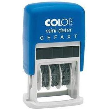 Colop, Stempel, Datumsstempel selbstfärbend mini-dater 160/L Abmessung der Stempelfläche: 24 x 11 mm Schreibfarbe...