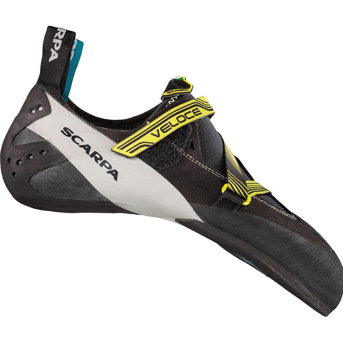 Scarpa, Herren, Kletterschuhe, Veloce Kletterschuhe (48), Schwarz