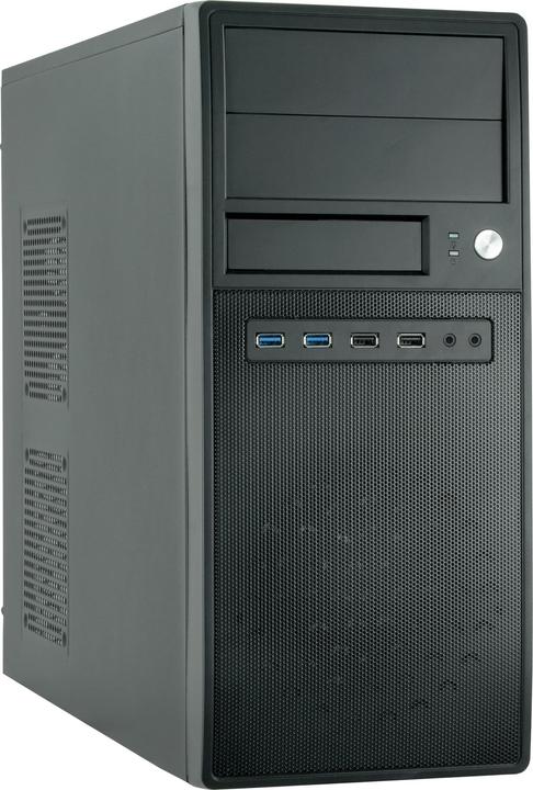Produktbild Chieftec Gehäuse||CG-04B-OP|MidiTower|Nicht im Glauben enthalten|ATX|MicroATX|Farbe Schwarz|CG-04B-OP (mATX)