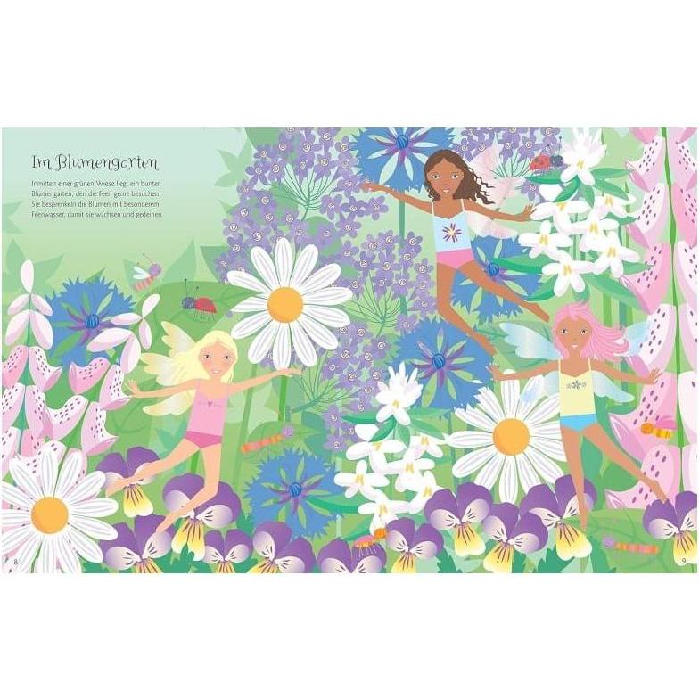 Thumbnail - Usborne Publishing, Sticker, Mein Anziehpuppen-Stickerbuch: Feen