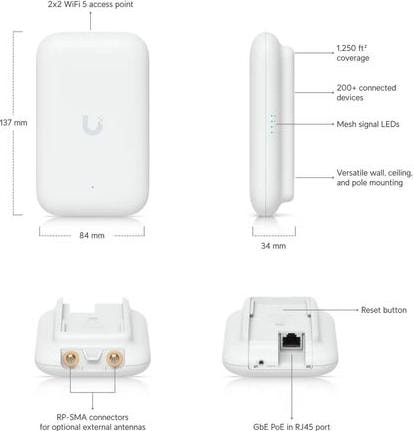 Actual product image Ubiquiti UK-Ultra Swiss Army Knife Ultra (867 Mbit/s)