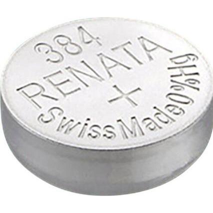 Renata Knopfzelle 384 1.55 V 1 St. 45 mAh Silberoxid (1 Stk., 45 mAh), Batterien + Akkus