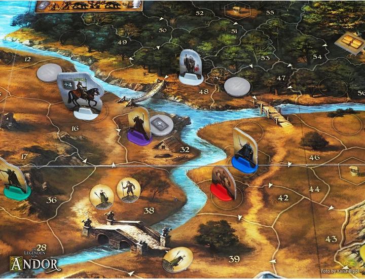 Produktbild Kosmos Die Legenden von Andor (Deutsch, 2 - 4 Spieler)