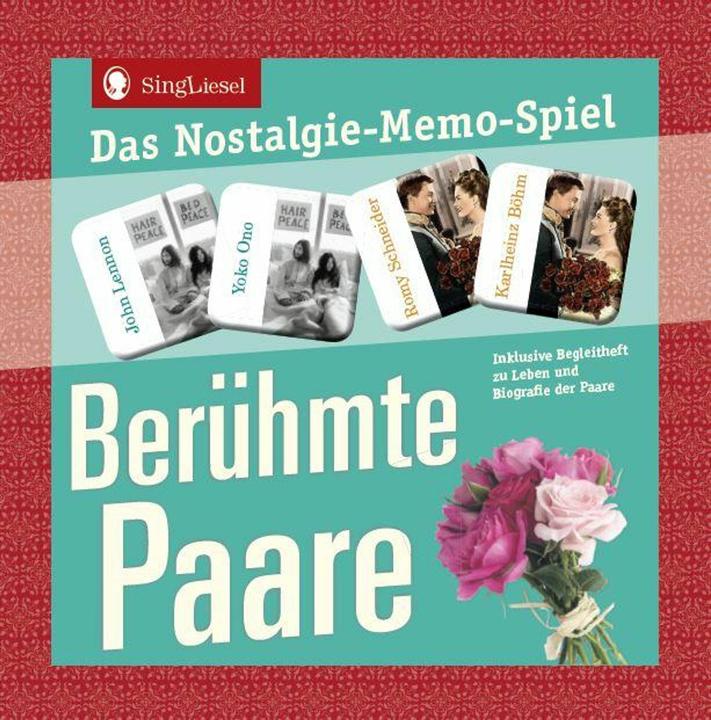 Berühmte Paare - Das Memo-Spiel für Senioren (Deutsch)