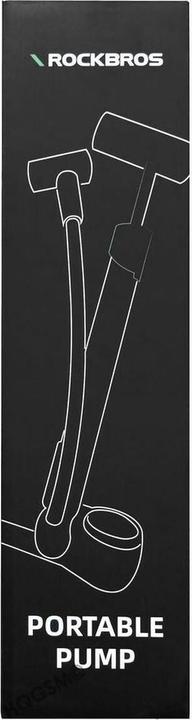 Produktbild Rockbros 42310006001 bicycle pump with pressure gauge - black