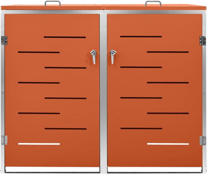 Actual product image vidaXL Mülltonnenbox