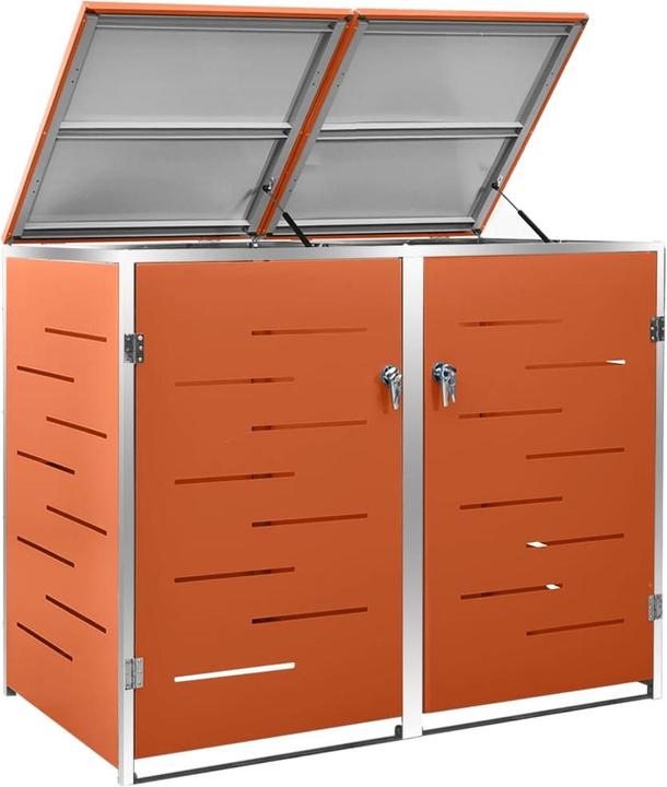 Actual product image vidaXL Mülltonnenbox