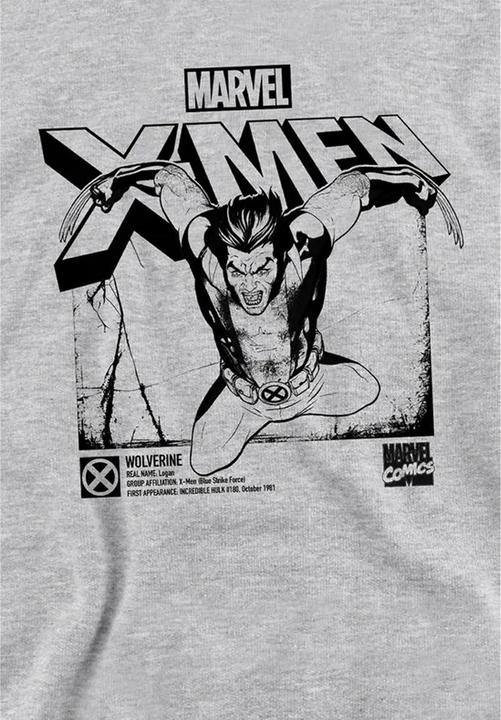 Produktbild X-Man Kapuzenpullover Zum Überziehen meliert (128)