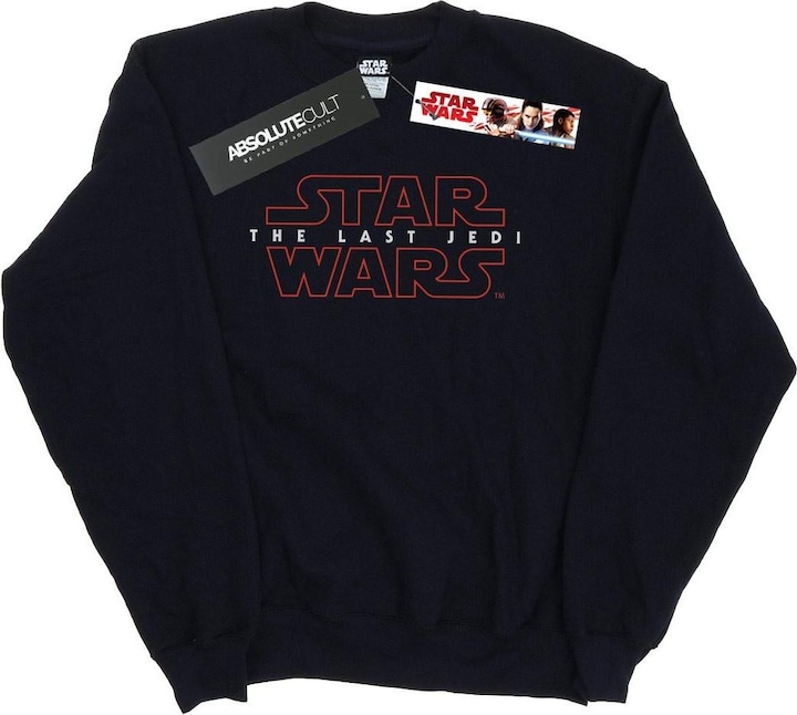 Actual product image Star Wars Womens/Ladies The Last Jedi Logo Sweatshirt (S)