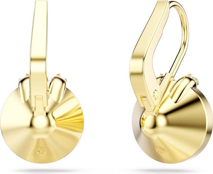Immagine prodotto Swarovski Bella V Drop Ohrhänger Rundschliff Grün Goldlegierungsschicht (Metallo Swarovski)