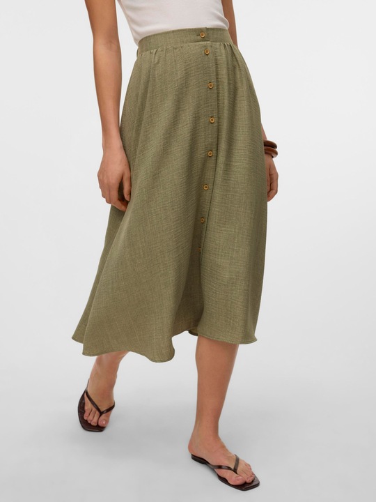 Produktbild Vero Moda VMMELANEY Hohe Taille Langer Rock Rock (XL)