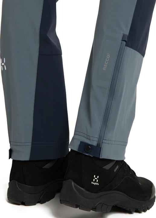 Actual product image Haglöfs Roc Sight Softshell Pant Women Steel blue/tarn blue (M)