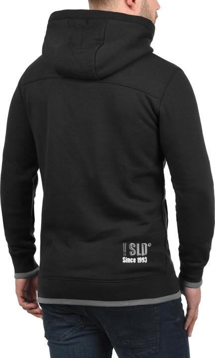 Immagine prodotto Solid BenjaminHood Felpa Con Cappuccio Tuta Hoodie Da Uomo Con Colletto Incrociato (L)