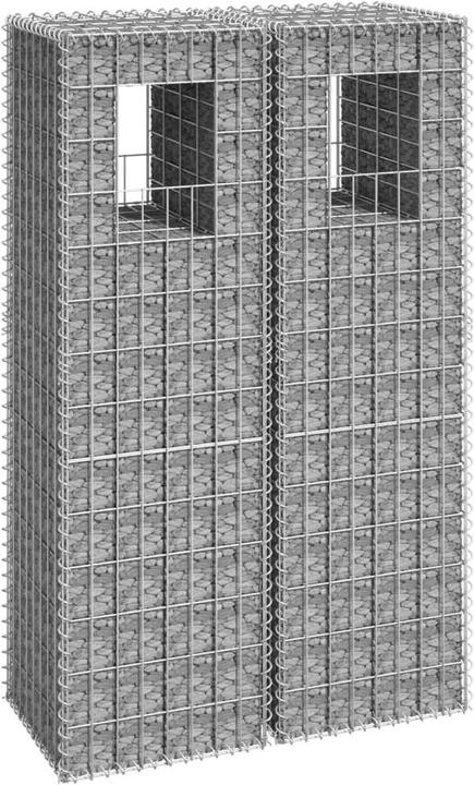 Produktbild vidaXL Gabionenkorb