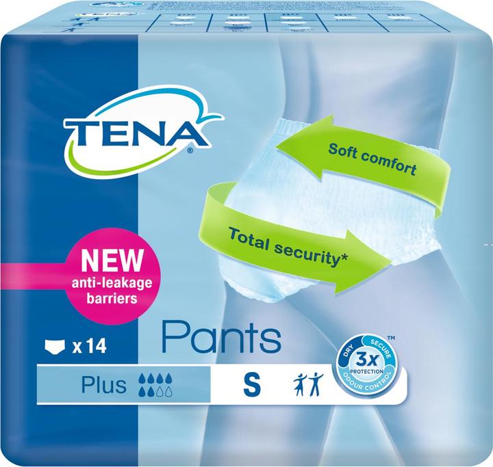 Actual product image Tena Pants Plus Small (14 x, Mini)