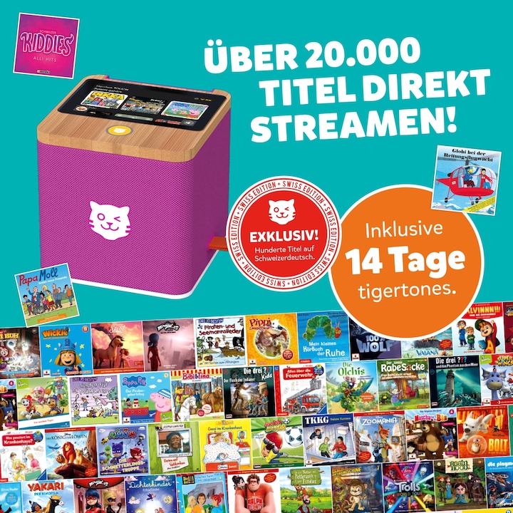 Immagine prodotto Tigermedia Tigerbox Touch Plus - Edizione Svizzera (Tedesco, Svizzero-tedesco)