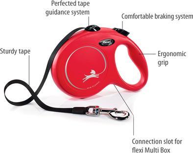 Actual product image Flexi New Classic L Belt 5m (L, Dog, Walks)