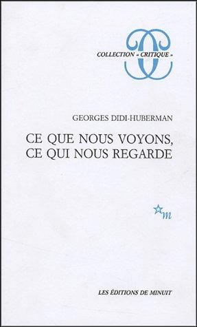 Produktbild Ce que nous voyons, ce qui nous regarde (Französisch, Didi-Huberman Georges, 1999)