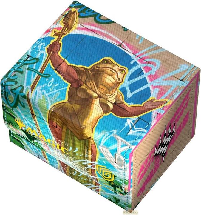 Actual product image Ultimate Guard Sidewinder 100+ Xenoskin Magic: The Gathering "Aetherdrift"- Design 6