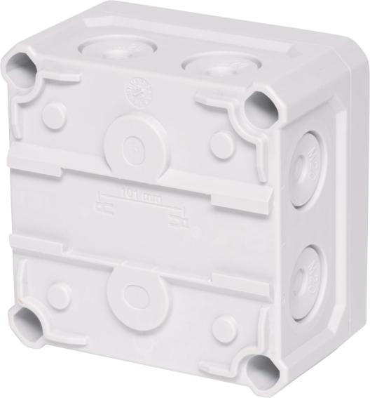 Image du produit F-Tronic 7340190 NEPTUN Boîte de dérivation en saillie IP66 Boîte de dérivation 85mm grise