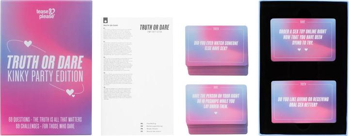 tease & please Truth or Dare Kinky Edition fr Gruppen