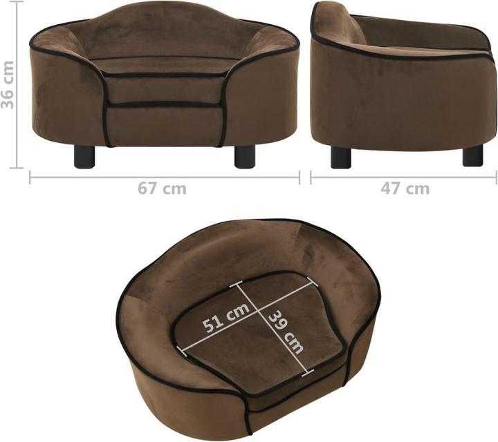 Image du produit vidaXL Hundesofa (Chien)