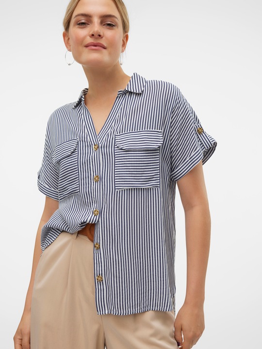 Image du produit Vero Moda Vmbumpy Ss Shirt Wvn Ga Noos (S)