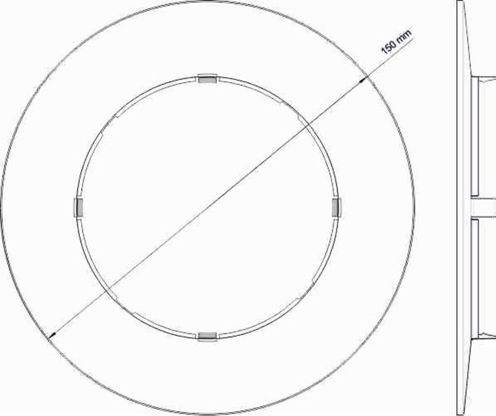 Produktbild Hekatron Blendring Blendring Genius VE30 Genius 31-4100026-01-01