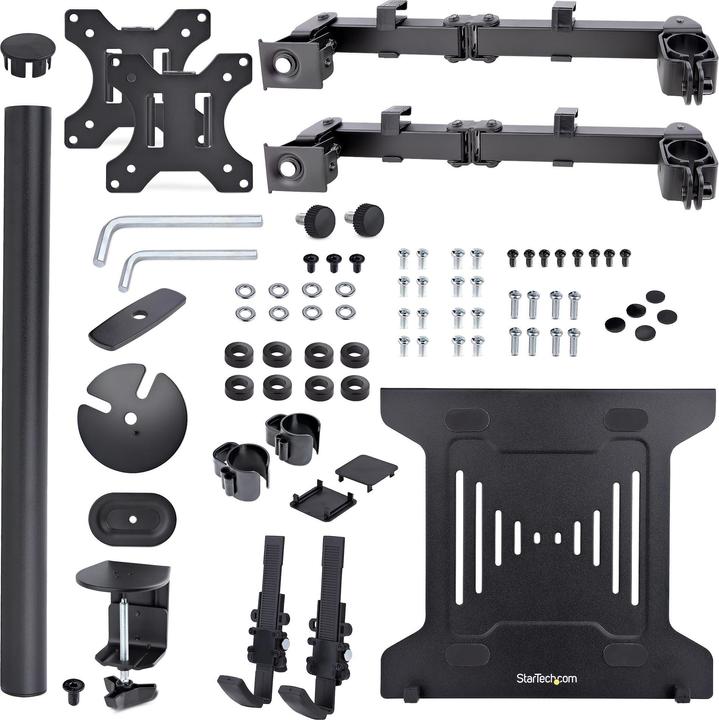 Actual product image StarTech Monitor Arm with VESA Laptop Tray (Table, 34", 16 kg)