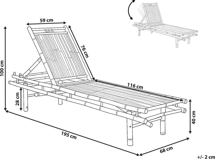 Produktbild Beliani Sulmona (68 cm)