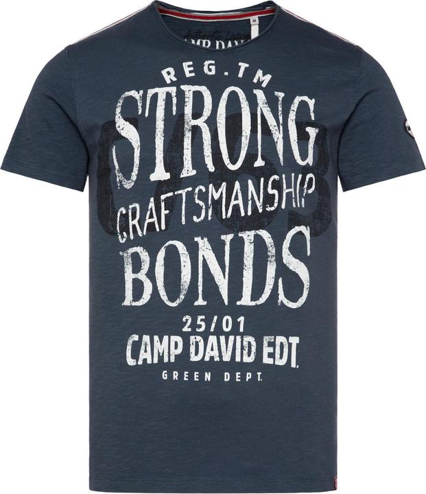 Produktbild Camp David T-Shirt THE CRAFTSMEN Kurzarmshirt (S)