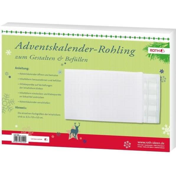 Roth Adventskalender Rohling zum Selbstgestalten und Selbstbefüllen