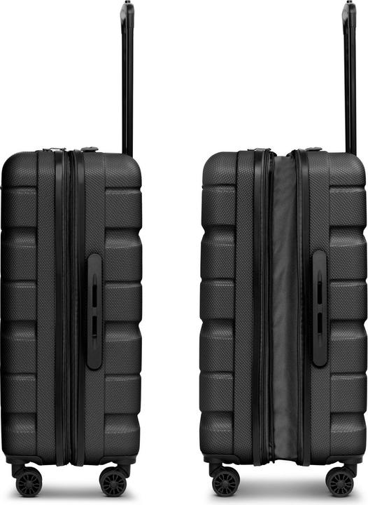 Immagine prodotto Franky Carrello Munich 4.0 a 4 ruote M 66 cm con piega ad espansione (74 l)