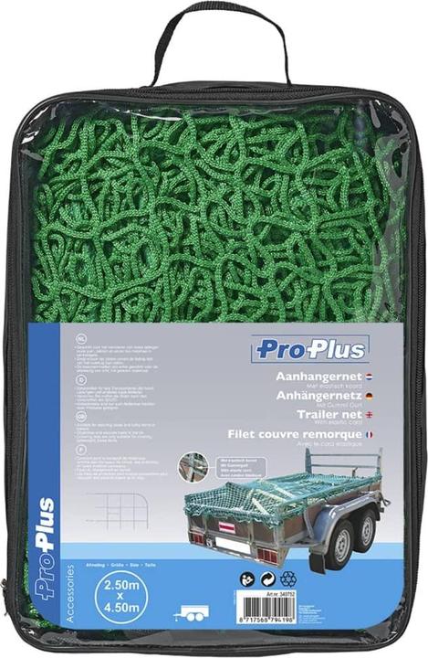 Produktbild ProPlus Anhängernetz mit Gummiseil