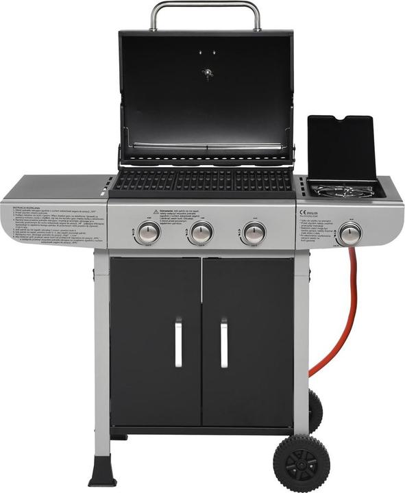 Produktbild Ravanson GO-3 Grill ogrodowy gazowy 13 kW 39 cm x 50.5 cm (13 kW)