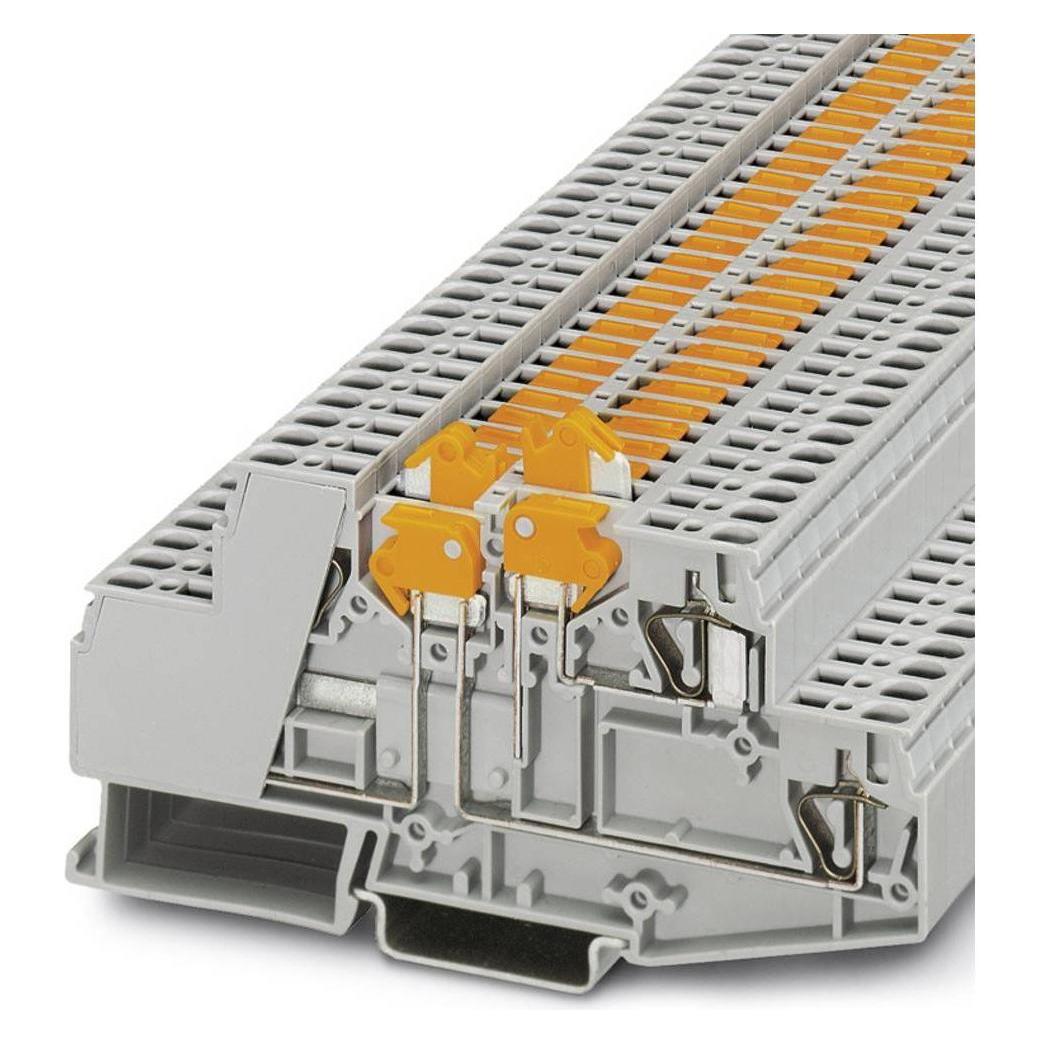 Phoenix Contact 3005798 Anschlussblock 4 Grau, Elektronikkabel + Stecker, Grau